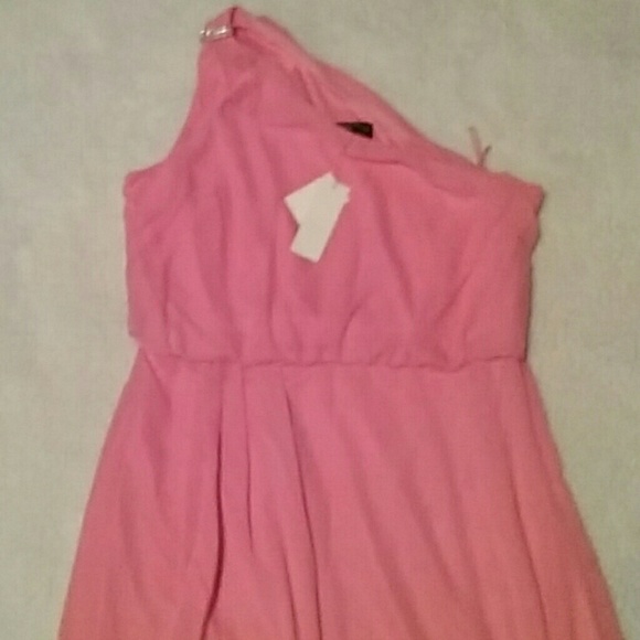 Beatiful Adrianna Papell chiffon dress NWT - Picture 2 of 3